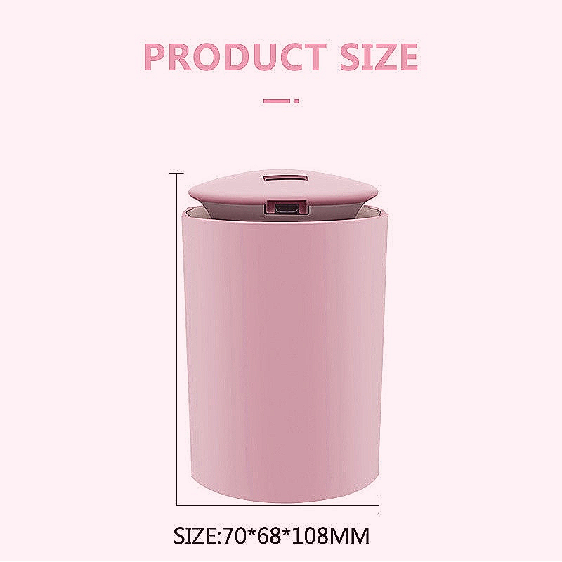 260ML Ultrasonic Air Humidifier Oil Diffuser