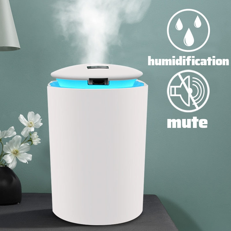 260ML Ultrasonic Air Humidifier Oil Diffuser