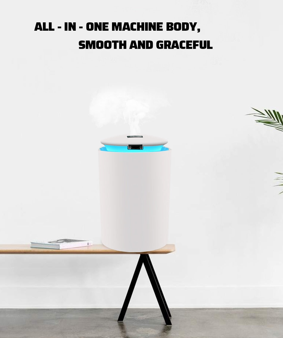 260ML Ultrasonic Air Humidifier Oil Diffuser