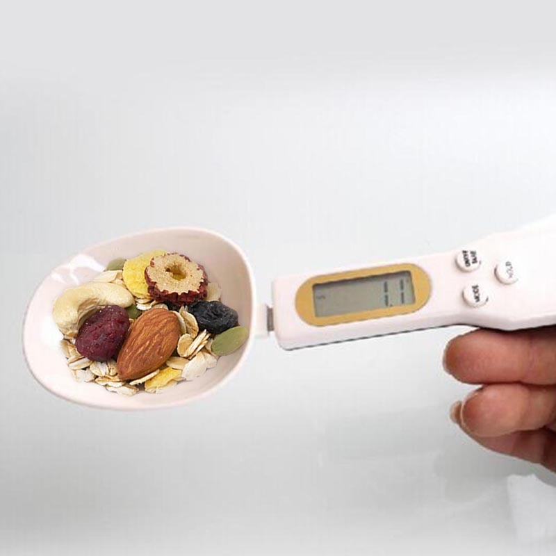 New 500g/0.1g Portable LCD Digital Kitchen Scale Measuring Spoon