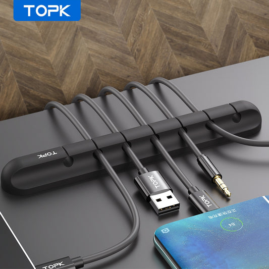 Cable,  USB  Organizer Silicone Holder